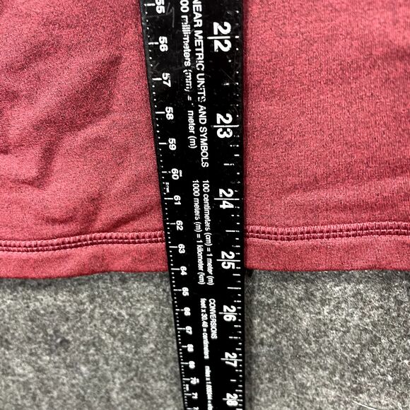 Nike Pro Stay Warm Compression Hoodie Women's Large Pink Red Pullover - Picture 5 of 7